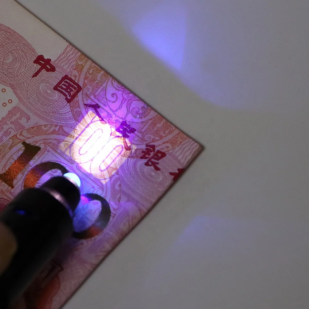Hot Selling Logo Sports Pen Promotional Magic Invisible Ink Spy Pen with UV Light Plastic Material
