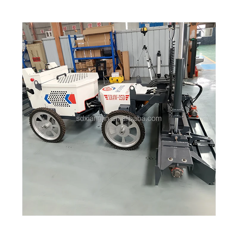 Concrete Laser Screed Telescopic Boom Leveling Machine