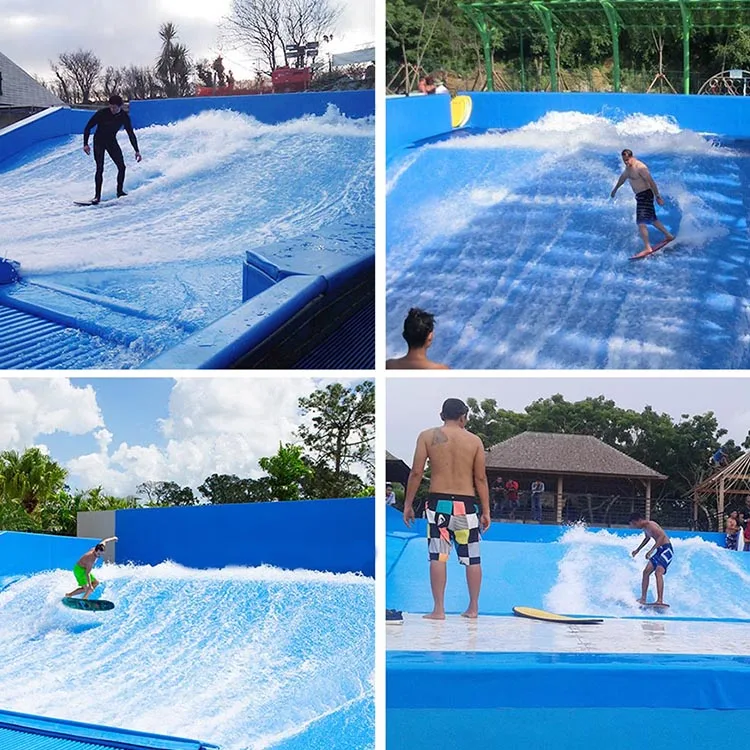 Competitive Flowrider Surfboard Surf Simulator Summer Wave Pool Equipment