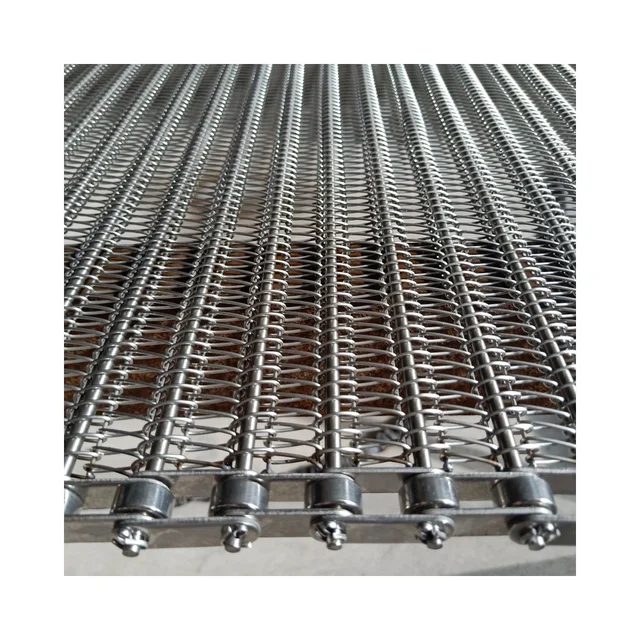 Factory Supply Durable Stainless Steel Chain Conveyor Belt for Transporting Food Conveyor