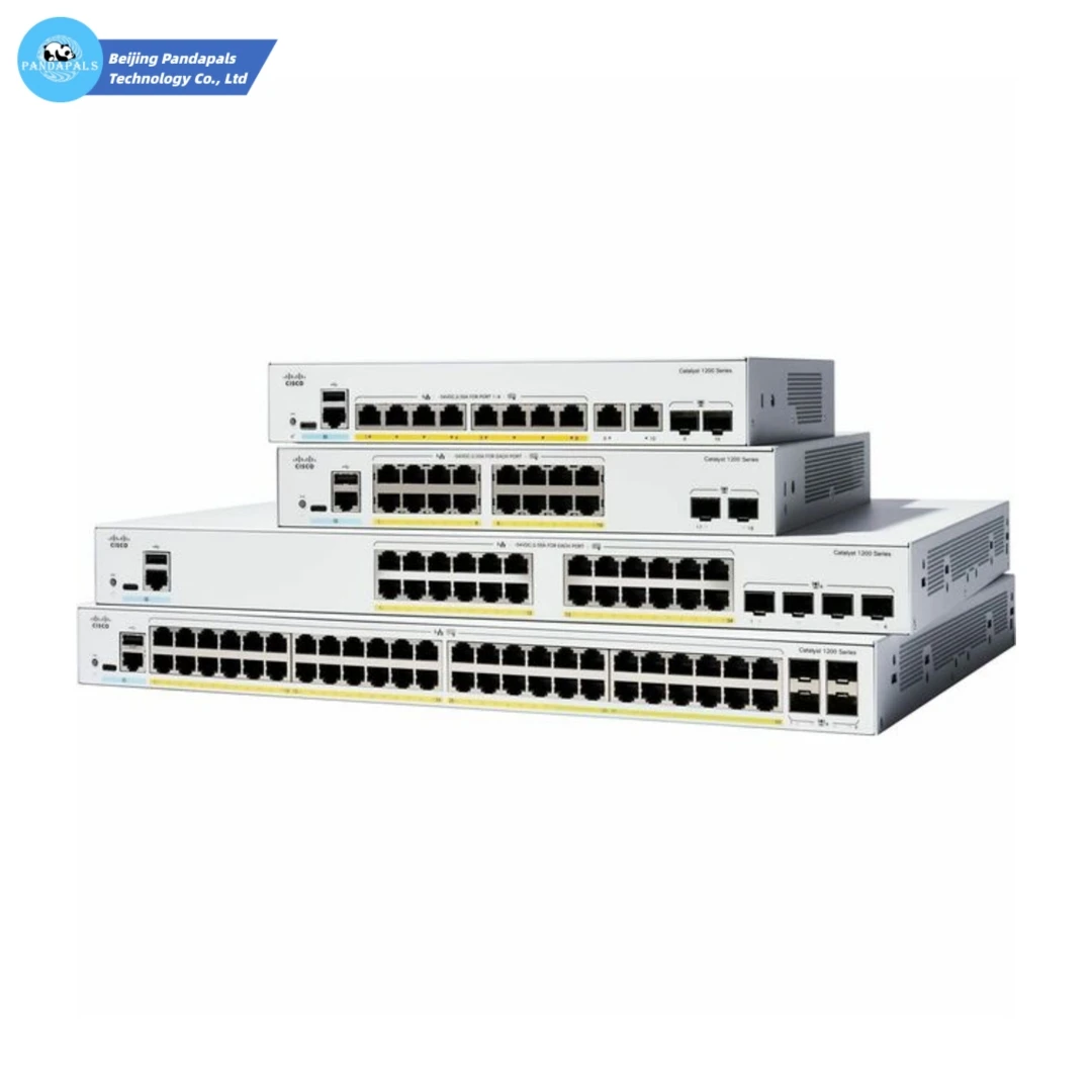 Ciscos C1200-8P-E-2G C1200-8T-E-2Gリバースpoeスイッチ8ポート