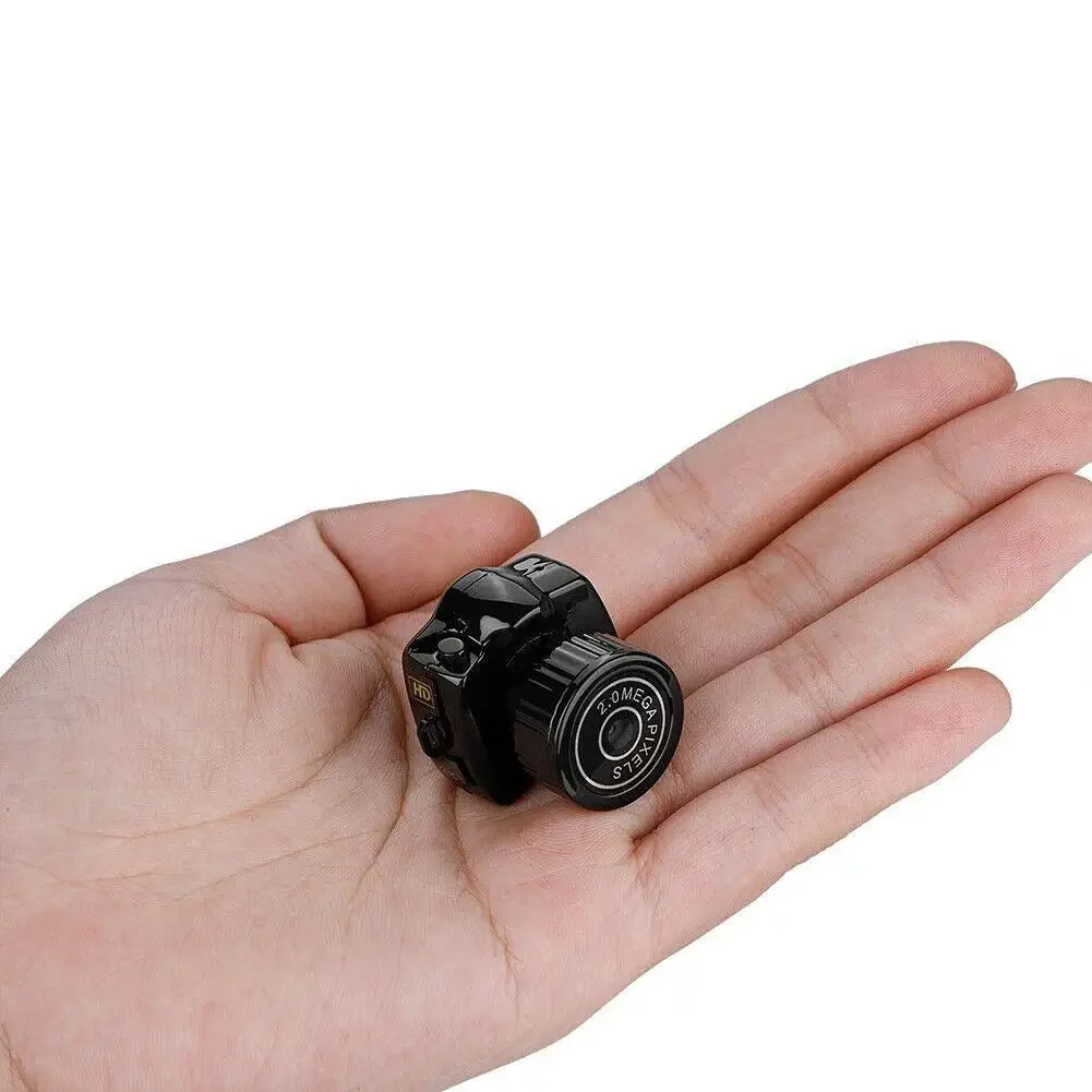 Y2000 Mini Camera Portable Audio Video Recorder Ultra Small Body Camera Sport DV DVR Security Protection Surveillance Camcorder