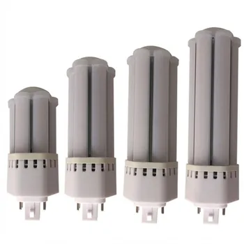 LED G24 G23 E27 GX24 E14 GX23 GU24 Corn bulb energy-saving lamp horizontal plug PL light 110V 220V 10W 12W 16W 20W