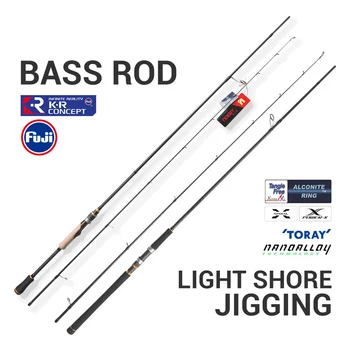 Manufacturer Wholesale Wuji A7 2 Sections 2-3m Carbon Lure Rod with Long-distance Casting Fuji Guide Rings Reel Seat – Rod – view 2