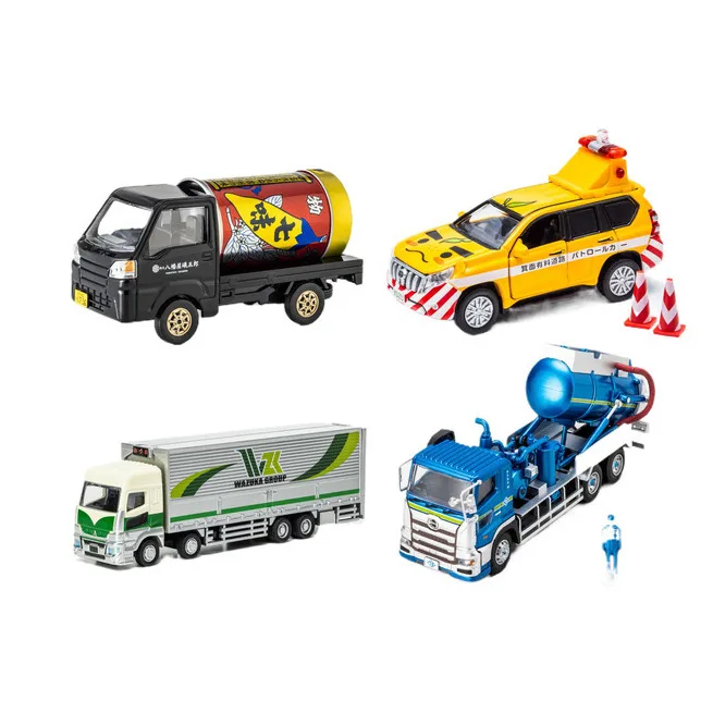 Miniature Scale Die Cast Custom Diecast Model Car Construction Boy Engineering Vehicle Toy