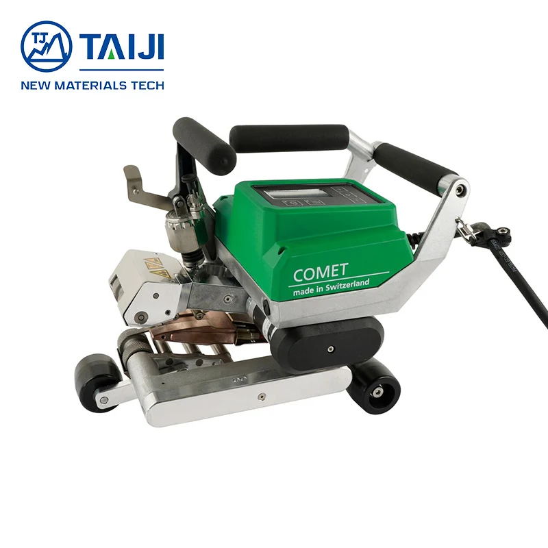 For Leister Comet 2300W Automatic HDPE Geomembrane Hot Wedge Welding Machine New Condition Plastic Welder