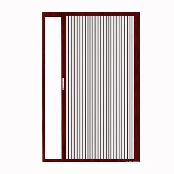 Modern Aluminum Alloy Acrylic Transparent Crystal Sliding Folding Door for Kitchen Living Room Bathroom-Space-Saving for Small