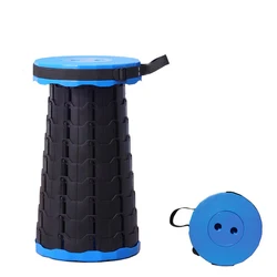 Convenient Telescopic Stool Outdoor Portable Foot Stool Camping Fishing Collapsable Stool Adjustable/