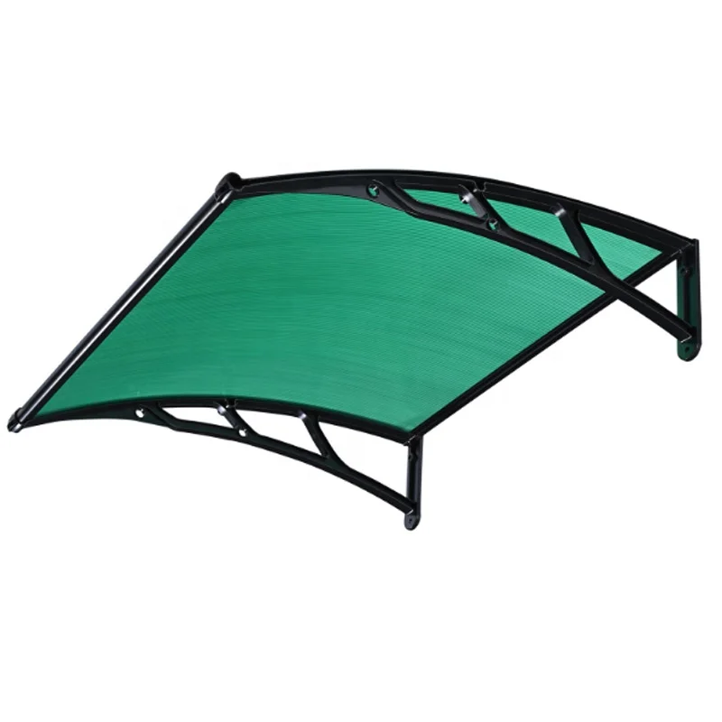 Polycarbonate Awning Sheet Pc Plastic Panel Light Sun Door Awning Balcony Canopy Rain Cover Shop Front Canopy