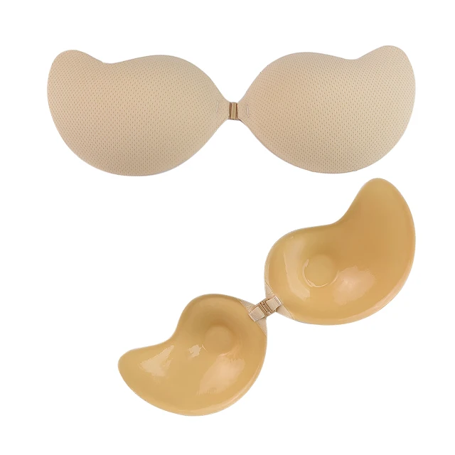 New Style Sticky Bra Push up Invisible Stick on Bra Adhesive Bras Backless Dress Reusable with Nipple Covers New Style Sticky Bra Push up Invisible Stick on Bra Adhesive Bras Backless Dress Reusable with Nipple Covers