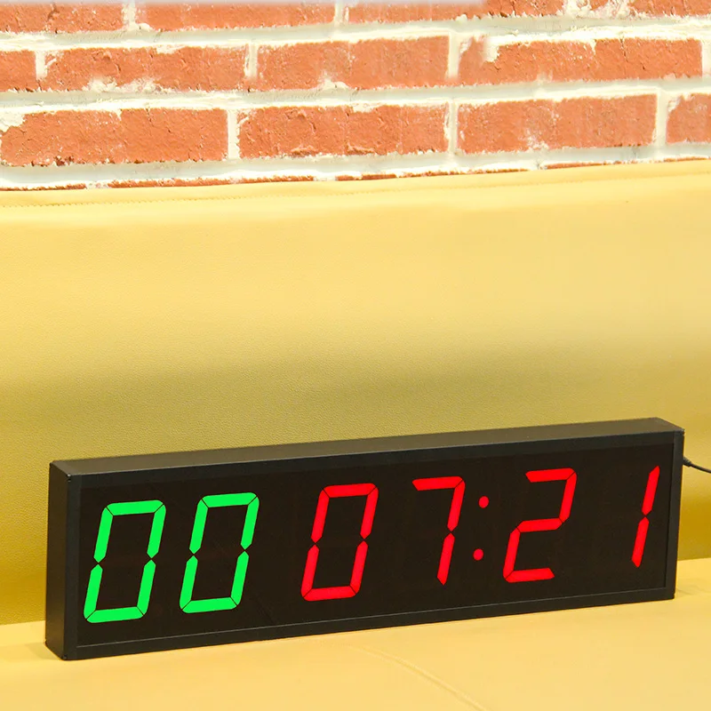 CHEETIE CP50C LED  Electronic GYM  Clock Workout Countdown Clock Echo GYM Timer Crossfit