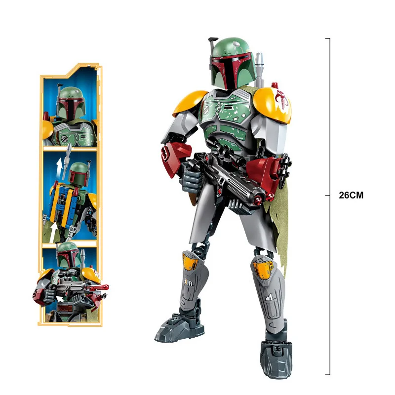 lego star wars buildable figures mandalorian