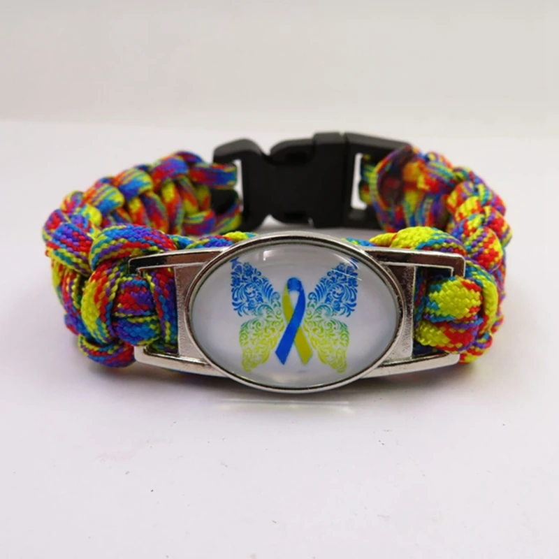 Infinity Puzzle Piece-pulseras del síndrome de Concientización del