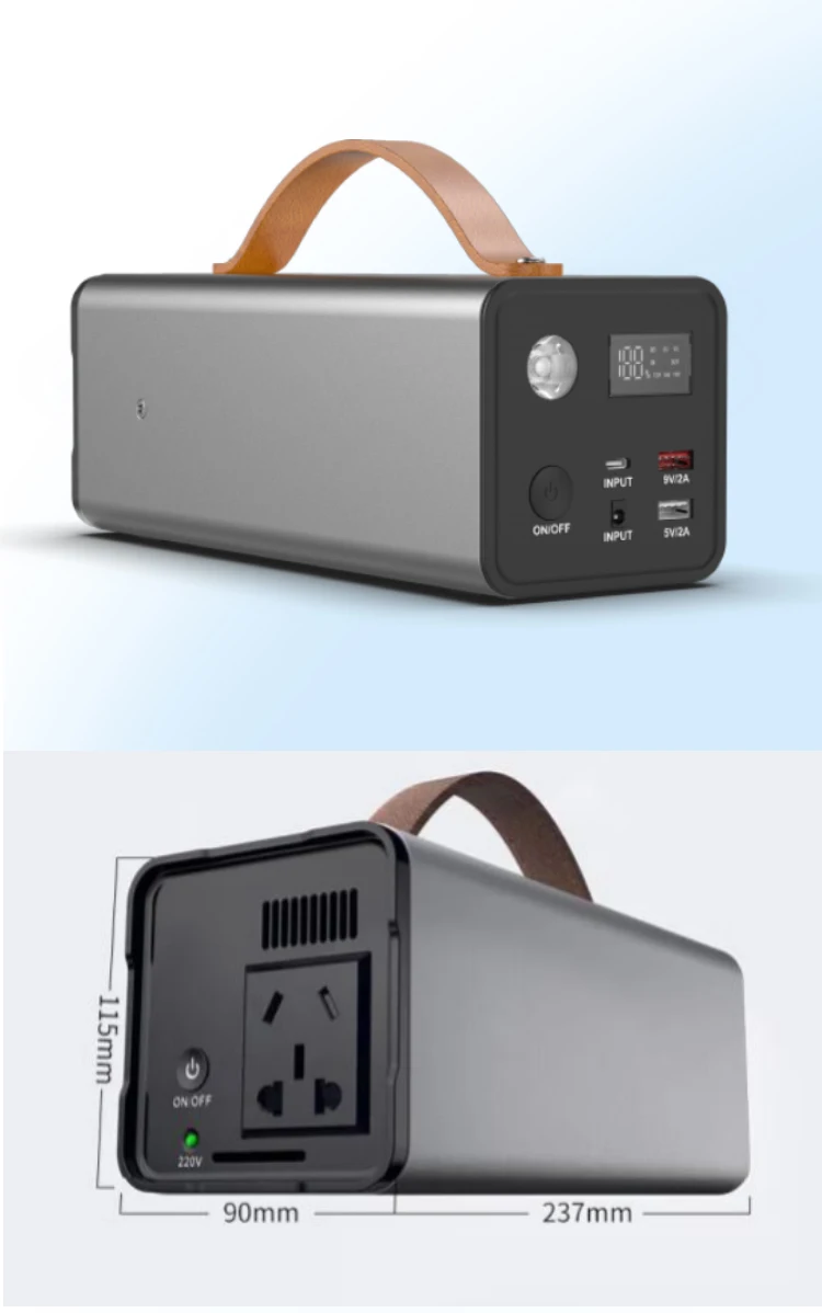 ESG 200w Portable Solar Power Station 300w Energy Power Generator Kit Outdoor Rechargeable Portable for Home Appliances