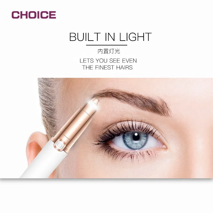 Depilador De Cejas USB Epilator Hair Remover Rechargable Eyebrows Trimmer Set Mini Electric Eyebrow Epilator