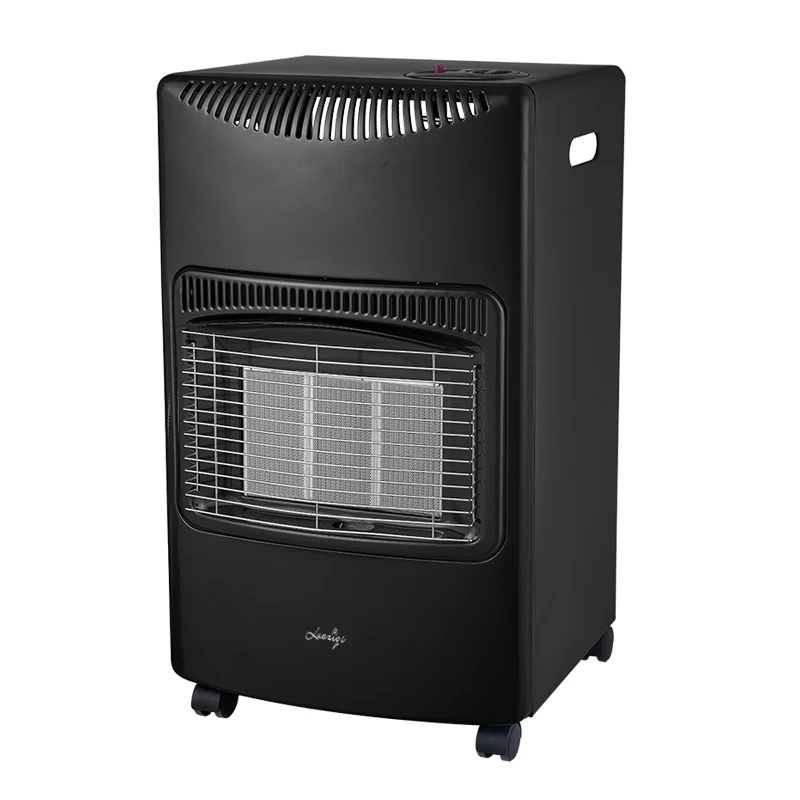 Easy Moving Portable Infrared Gas Heater Folded Gas Heaters Indoor With Antitilt Safety Device