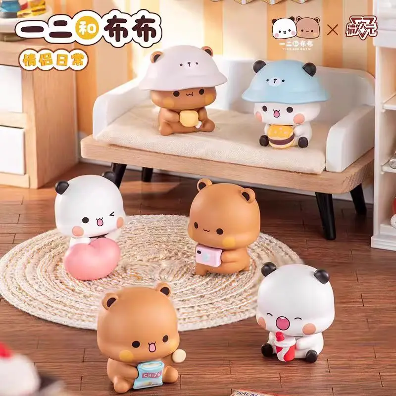 New Arrival 100% Original Cartoon 12PCS/Box Bubu Dudu Couple Daily