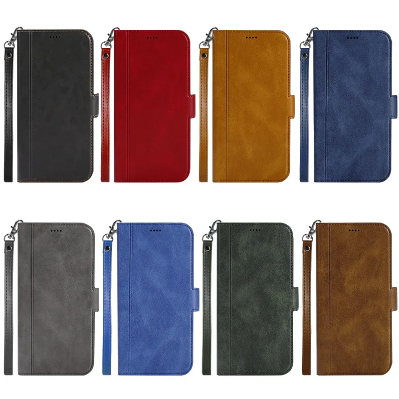 PU Leather Wallet Case for Kyocera Basio 4 KYV47 /Kantan