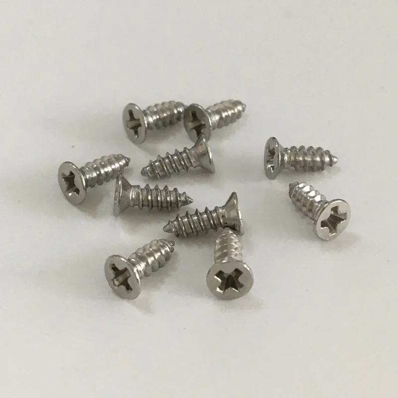Cross flat head self tapping screw Wood screw Wood thread countersunk head screw