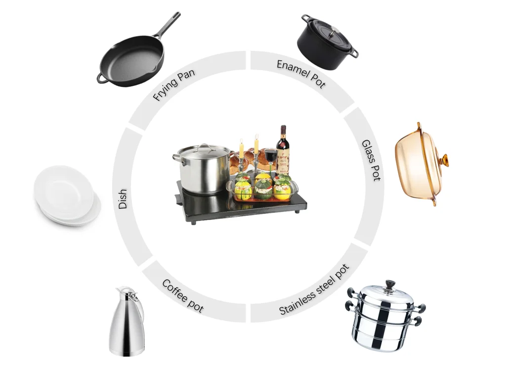 Electric Shabbat Hot Plate Shabbos Food Warming Tray Food Heating Plate