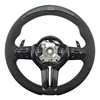 7 Series F01/F02/F03+Microsuede+LED+Paddle+White Stitching