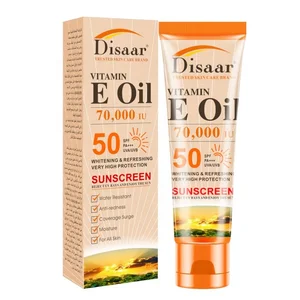 Sunscreen Cream Anti-UV SPF 50 Vitamin E Whitening Facial Sunscreen for Face
