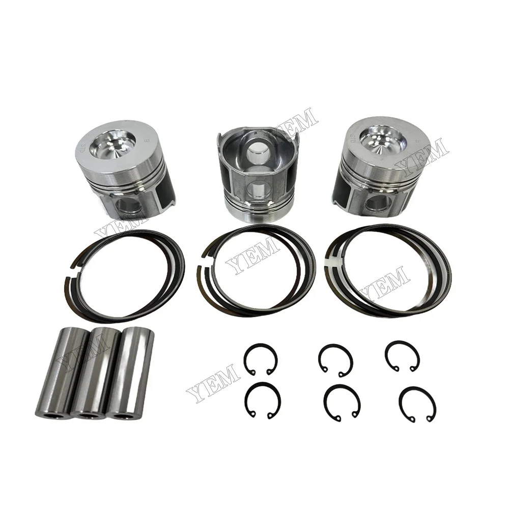 For Yanmar 3TN75 Cylinder Liner Kit Engine Part Rebuild Parts 2