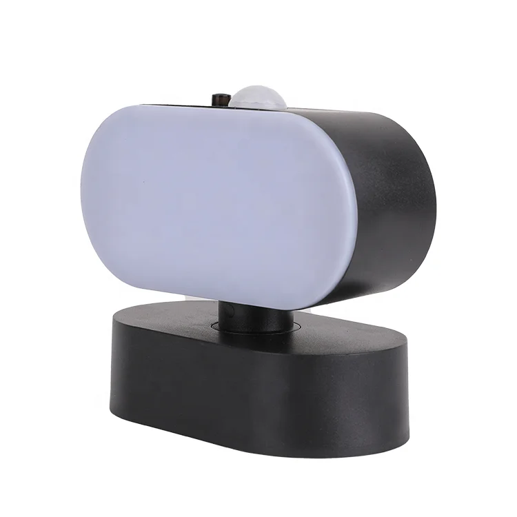 Unique Design Patent Rotatable Sensor Security Solar Motion Sensor Wall Night Light