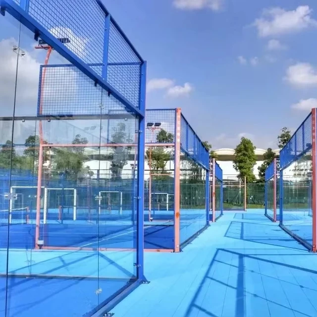 Competitive Price Hight Quality Padel Court Roof Cover Padel Court Panoramic