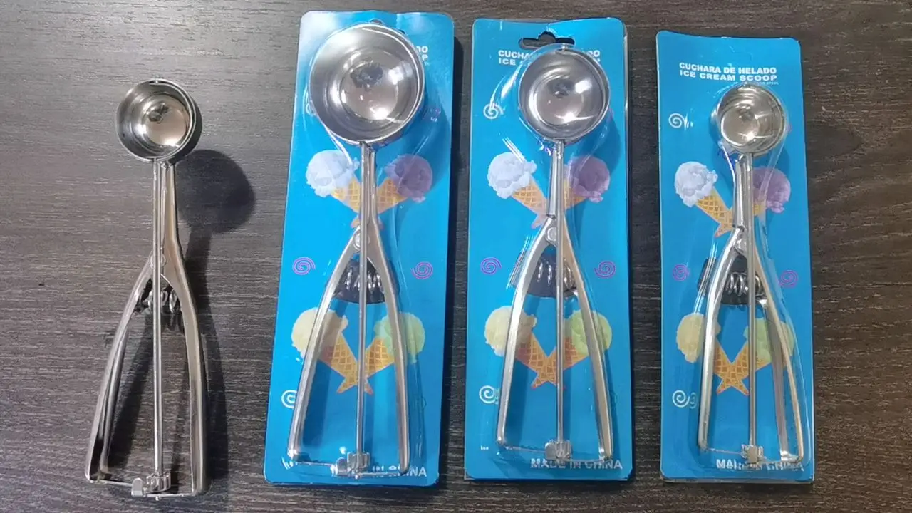 Buy Wholesale China Metal Heated Ice Cream Scoop Handle Secondary Polishing  Ice Cream Scoop Set Cookie Scoop & Ice Cream Scoop Metal Scoop at USD 1