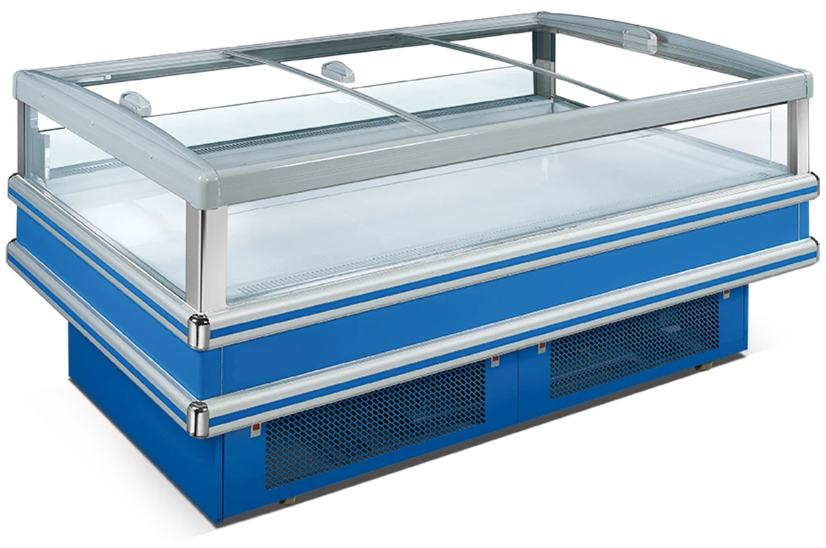 Commercial Buffet Built in Seafood Ice Display Table