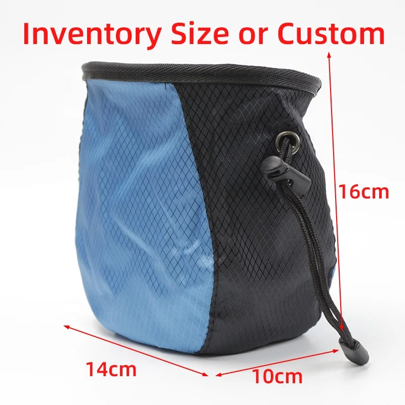 Kletter Chalkbag Set Mit Bürste – Magnesiabeutel Aus 420D Oxford, Verstellbarer Gurt, Für Bouldern & Fitness
