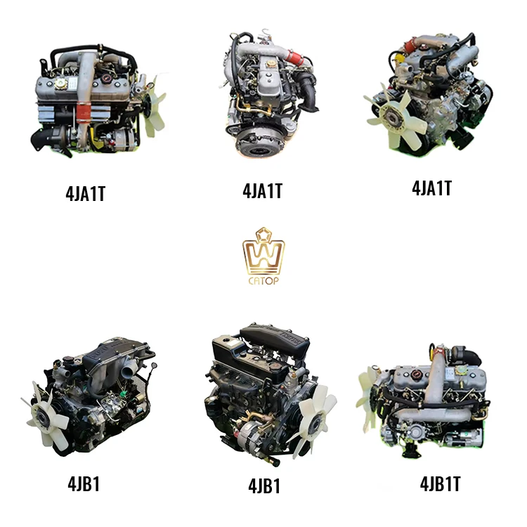 For ISUZU D-MAX PICKUP ISUZU TRUCK Car Engine Accessories ISUZU TRUCK Auto Parts Gas Petrol Engine 4JB1 4JB1T 4JA1T