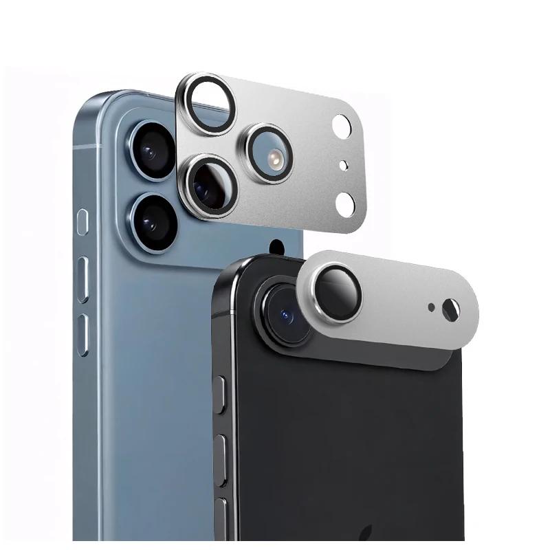 Protector de Lente para Cámara de Teléfono Móvil HD Antirreflejo, Vidrio Templado, Cubierta para Pantalla del Iphone 17 Air Pro Max