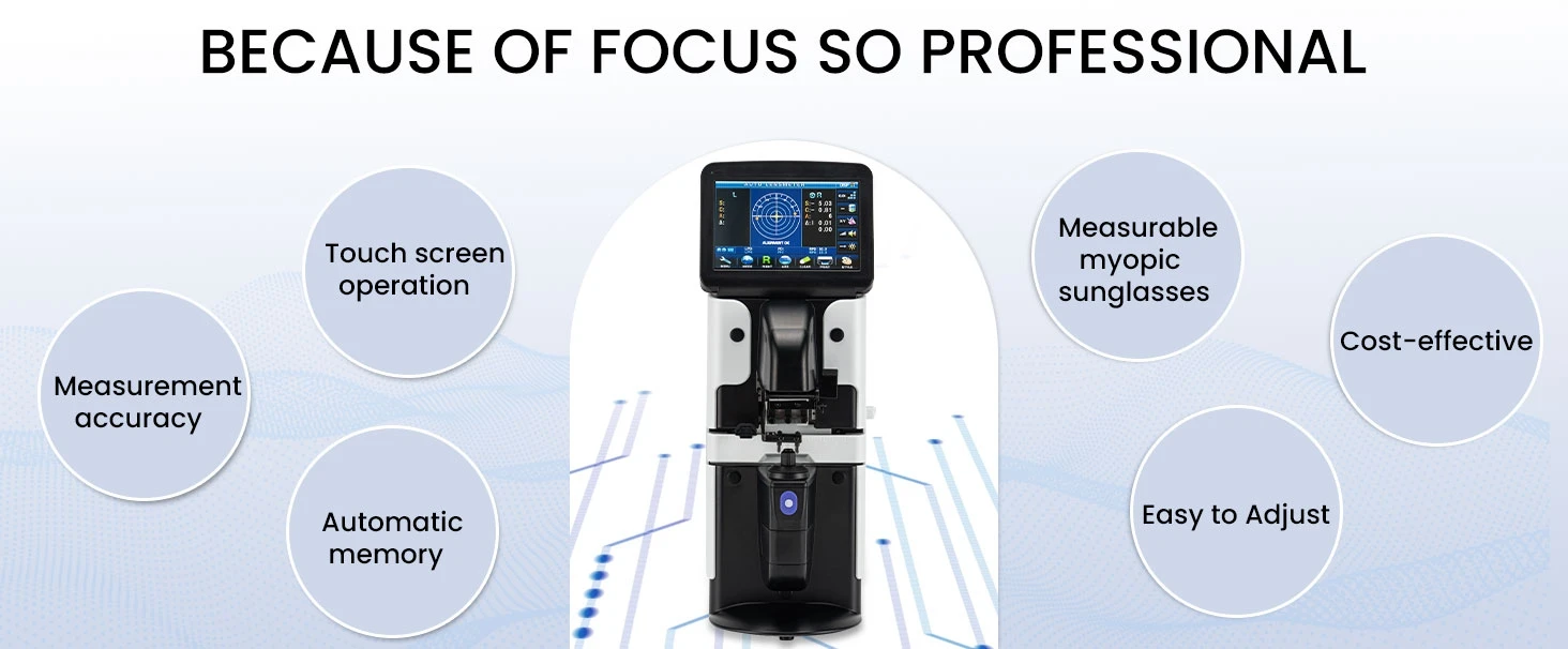 JD-2600A Auto Lensmeter Optometry Hot Selling Products Digital Lensmeter