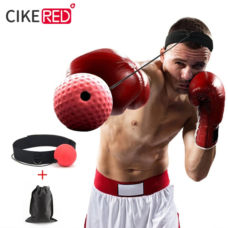 MMA Boxing Fight Ball With Head Band For Reflex Speed Training Punching Exercise 