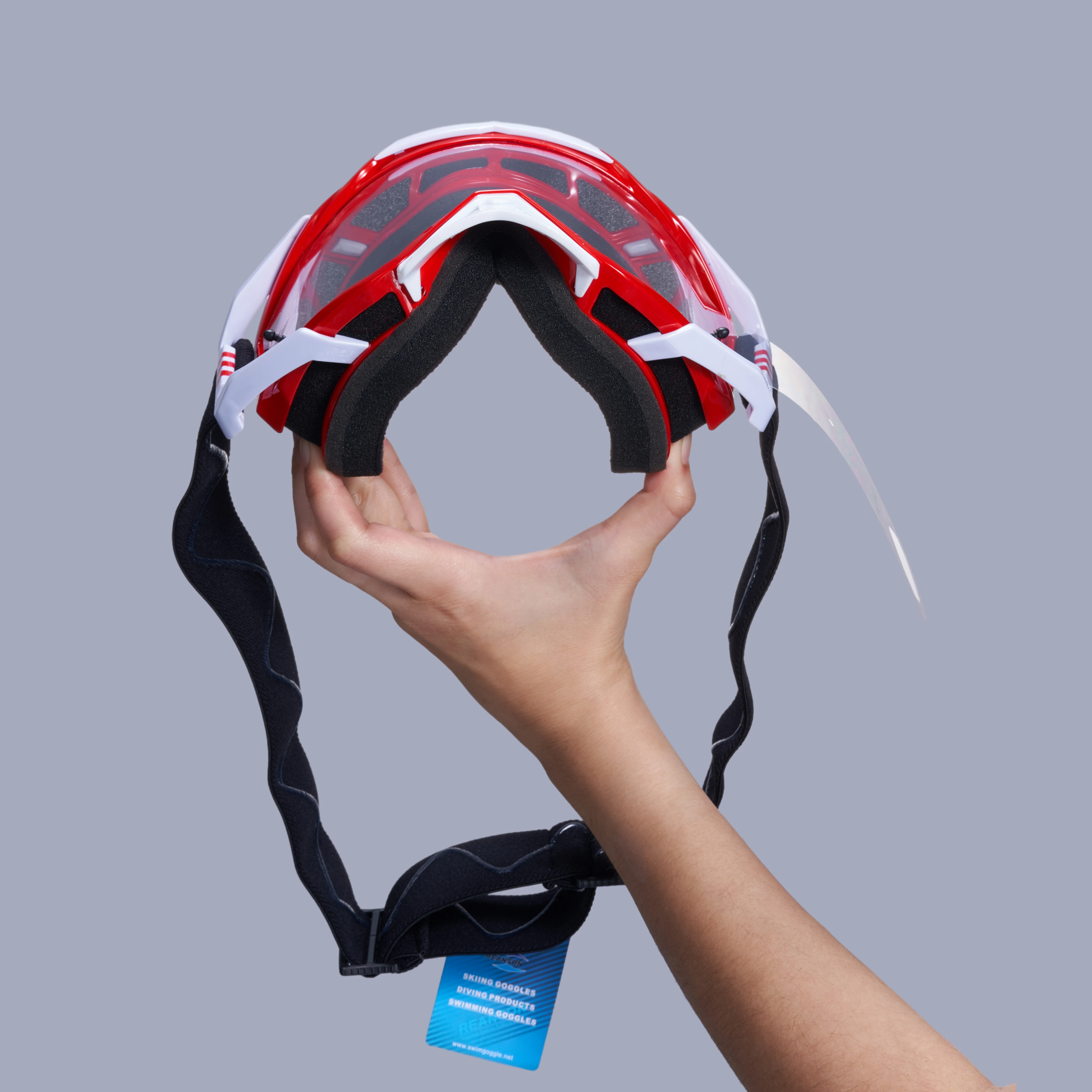 Best TPU Frame Bike Glasses Mirror Flexible Hinge Black Motocross Bike ...