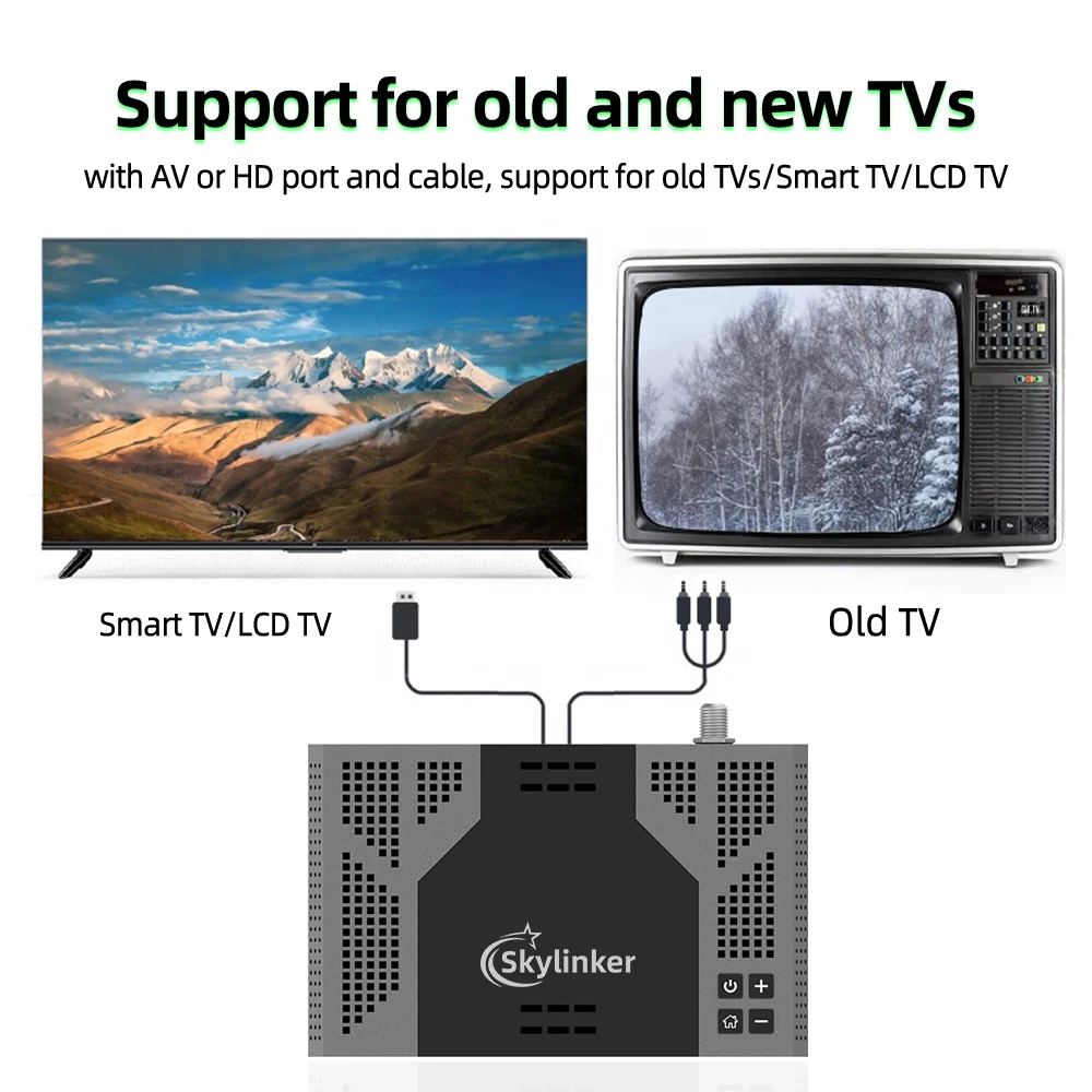 Z8 4K Android DVB-S2 Hybrid TV Box 5G Wifi 2GB 16GB OTT+H.265 HEVC DVB FTA Decoder Digital Satellite Receiver Set-top Box