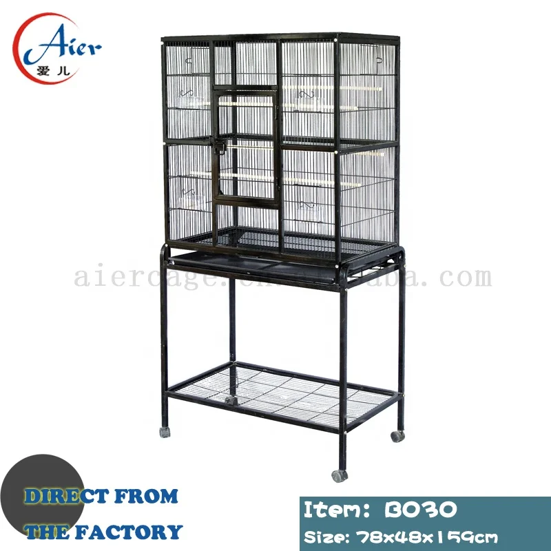 Cheap Large Breeding Bird Cage Hunting Small for African Lovebirds Canary Stainless Steel Kit House Luxury Bird Cage House
