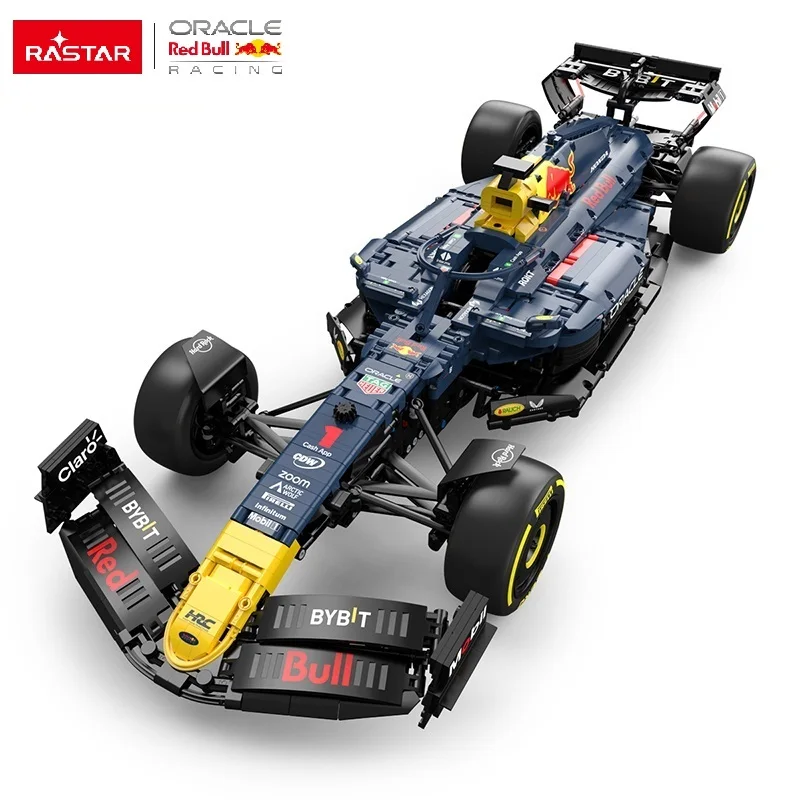 Rastar 2464pcs Oracle Red Bull Racing RB19 RC Car Toys Building Blocks Fit Bricks Models DIY Education  F1 Car Toys