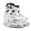 Platinum shoes ice skates
