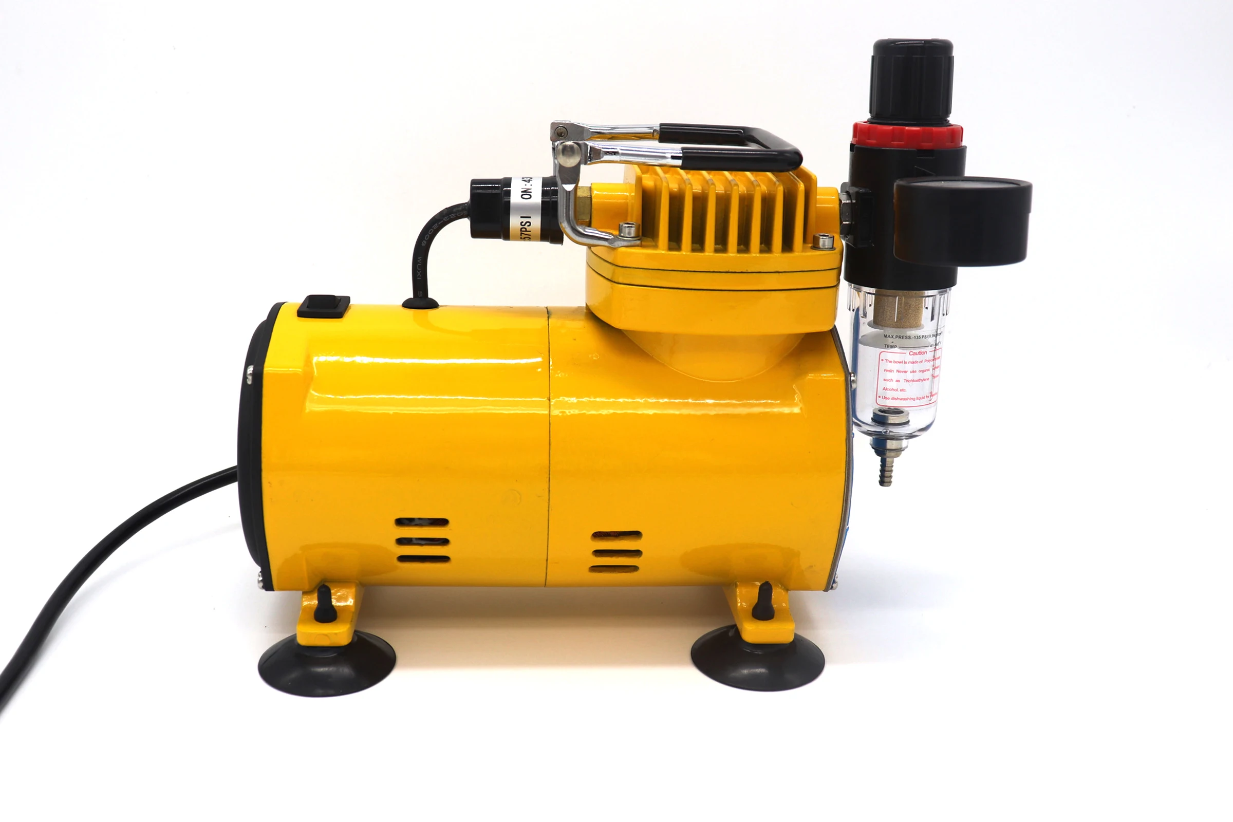 TC-20 Series Airbrush Air Compressor Pump 110 Volt 1750 RPM - 25 L/min -  1/5 HP