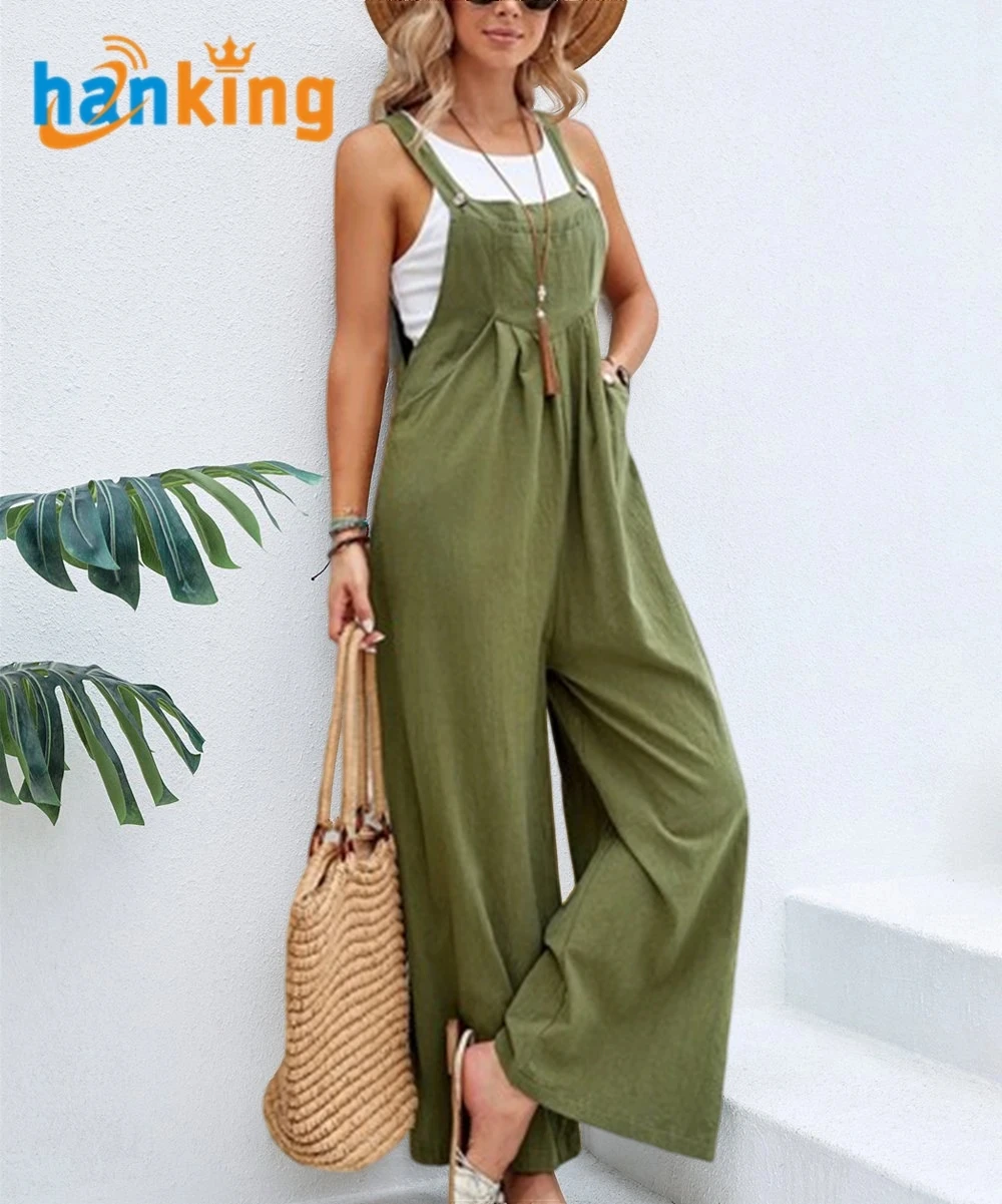 PAMEO POSE DRAWSTRING JERSEY JUMPSUITS PAMEO POSE Nikkapokka Overalls 