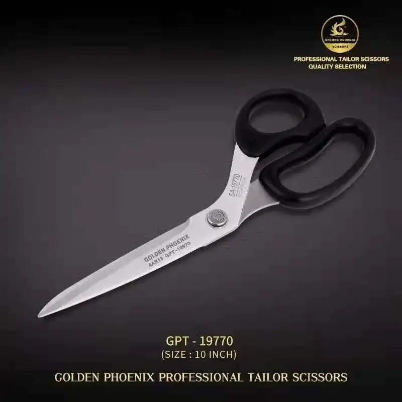 tailor scissors clothing stainless steel  scissors   household Sewing scissors tijeras Phoenix black box packaging