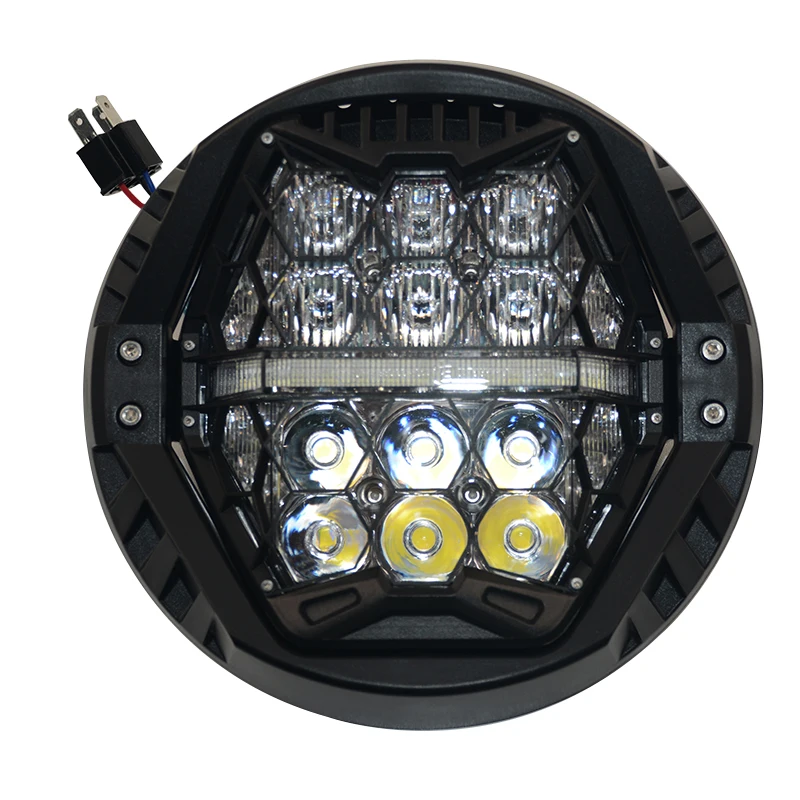 7インチLEDオートバイヘッドライトラウンド7 
