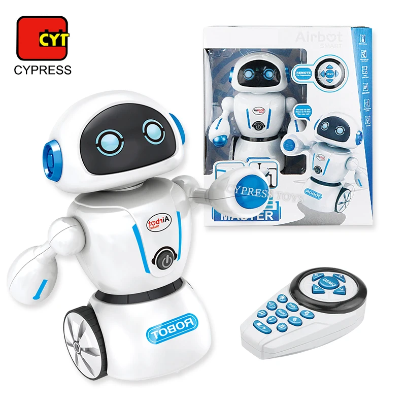 Education artificial intelligence remote control mobile dancing smart robot toys electric robots for kids with light music