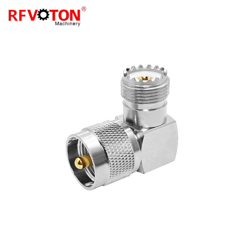 Factory Price Adapter PL258 Uhf Female Jack Hembra  to Uhf Male Plug Macho PL259 Rf Coaxial Connector (rf) Adaptor Rohs