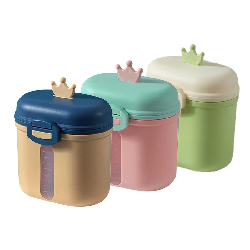 Buy Wholesale China Milk Powder Container Formular Dispense Portable Baby  Milk Powder Box Snack Cup With Scoop & Milk Powder Container Milk Container  at USD 2