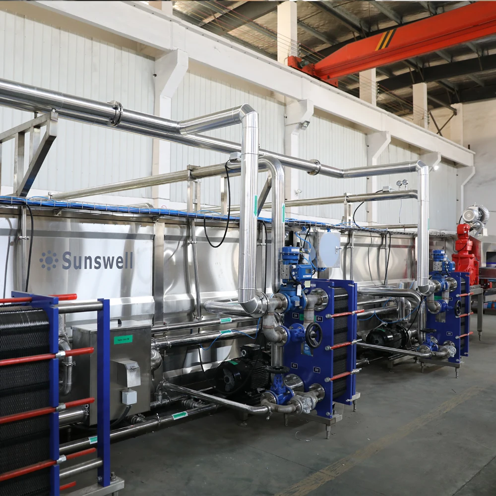 Tunnel Pasteurizer For Cans Pasteurization Machine Juice Pasteurier