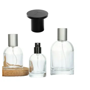 High-End Metal Caps for Perfume Bottles Aluminum Alloy Bottle Sleeves CNC Numerical Control Processing Glass Sprayer Bottle Caps